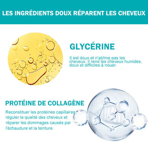 Crème correctrice de protéines pour cheveux