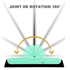 Balai magique Grattoir absorbant rotatif à 180°