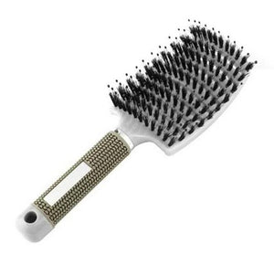 Brosse à cheveux en nylon à poils