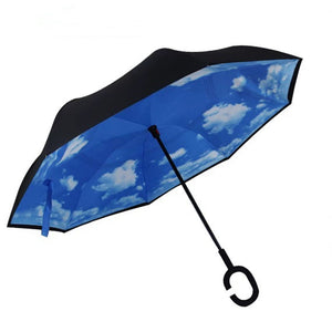 Parapluie inversé pratique