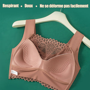 Soutien-gorge en dentelle sans armatures