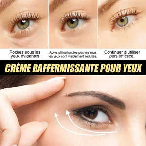 Crème raffermissante de contour des yeux rapide