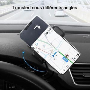 Support universel pour téléphone de voiture (rotation  à 360°)