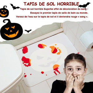 Halloween Tapis de bain sanglant