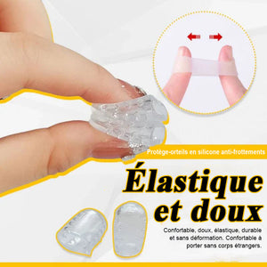 Protecteurs d'orteils en silicone