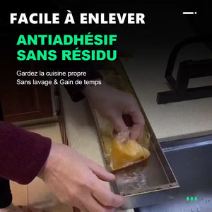 Papier filtre à graisse pour hottes de cuisinière à  tirage latérale