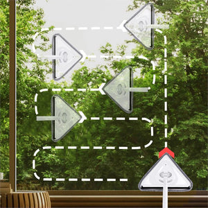 Vadrouille de nettoyage triangulaire 360°