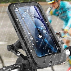 Support de téléphone portable étanche et antichoc pour vélos et motos