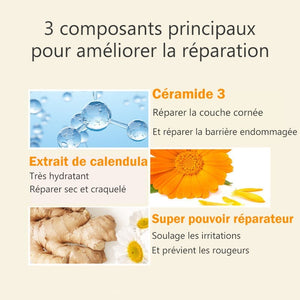 Crème anti-fissuration pour réparer la peau craquelé