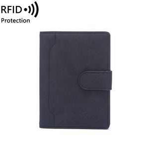 Portefeuille en cuir artificiel avec protection RFID