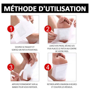 Patchs pour les pieds amincissants