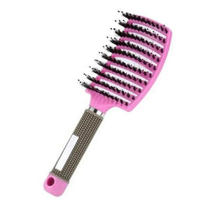 Brosse à cheveux en nylon à poils