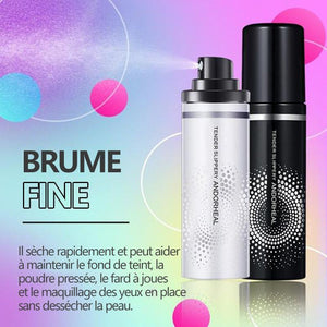 Spray fixateur de maquillage toute la journée