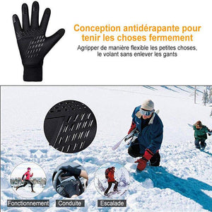 Gants thermiques pour écran tactile