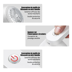 Extracteur de boules de poil rechargeable