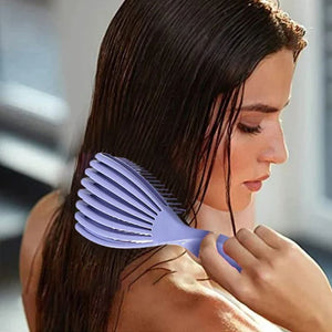 Peigne moelleux pour cheveux lisses et ajourés