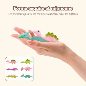 Jouet de doigt de dinosaure fronde (5 pièces)