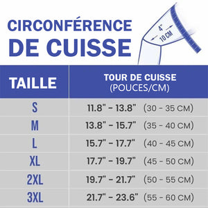 Genouillère de compression pratique