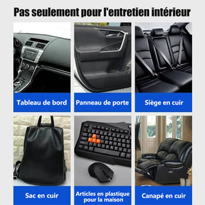 Agent de revêtement pour cuir et plastique de l'intérieur de voiture