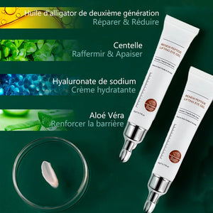 Nouveau gel raffermissant aux peptides pour les yeux (2 pièces)