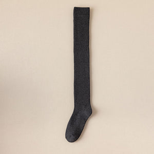 Chaussettes aux genoux pour femmes