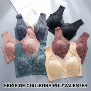 Soutien-gorge de dentelle respirant pour l'été