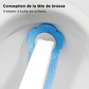 Kit de brosse de nettoyage de toilettes pratique