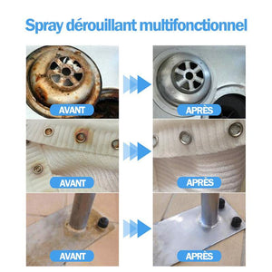 Spray dérouillant multifonctionnel