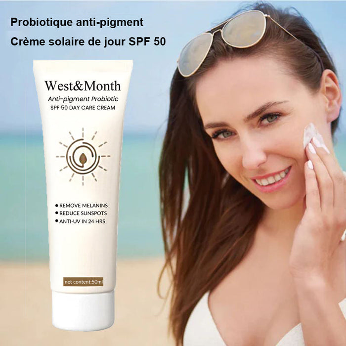 Crème solaire anti-pigmentation Probiotiques SPF 50