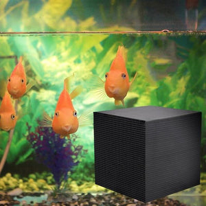 Cube de purification d'eau éco-aquarium