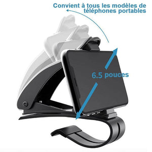 Support universel pour téléphone de voiture (rotation  à 360°)