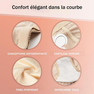 Pantalon de mise en forme des muscles abdominaux à compression croisée