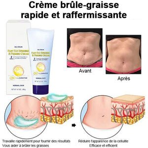 Crème pour brûler rapidement les graisses et tonifier la peau