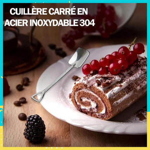 Cuillère à crème glacée dessert créative