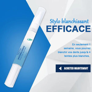 Stylo pour blanchir les dents