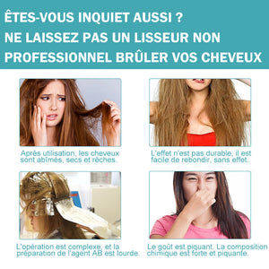 Crème correctrice de protéines pour cheveux