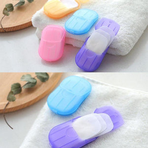 Papier de lavage des mains portable