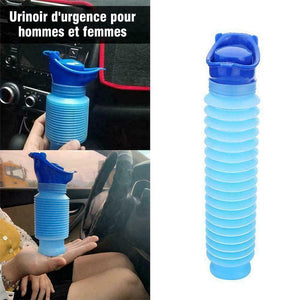 Bouteille Pliable de Poche - Votre Urinoir dans la Voiture