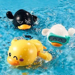 Jouet de bain petit canard jaune