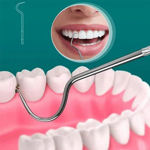 Ensemble de cure-dents en acier inoxydable (Acheter 1 obteniz 1 gratuitement)