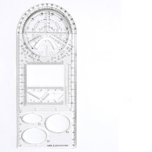 Règle géométrique multifonctionnelle