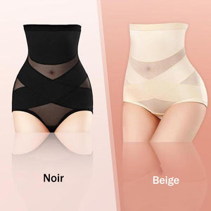 Pantalon de mise en forme des muscles abdominaux à compression croisée