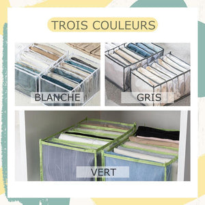 ORGANISATEUR DE VÊTEMENTS DE GARDE-ROBE (2PCS)