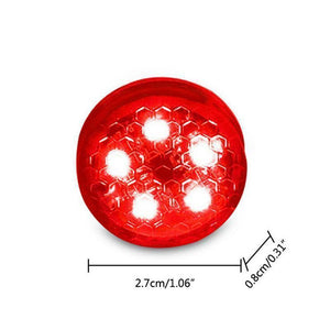 Lampe d'avertissement à led de porte de voiture à usage général (2 pièces)