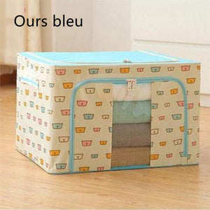 Boîte de rangement en tissu Oxford