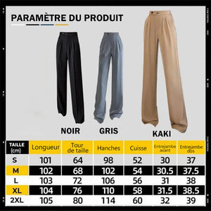 Pantalon large et décontracté pour femmes