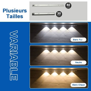 Lumière LED polyvalente (Éclairage instantané)