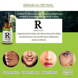 Sérum Rétinol hydratant, Éclaircir les ridules