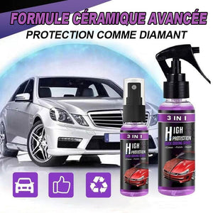 3 en 1 Spray de revêtement de voiture rapide haute protection (30ml)