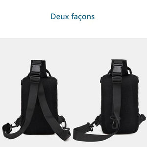 Sac à bandoulière avec port de chargement USB